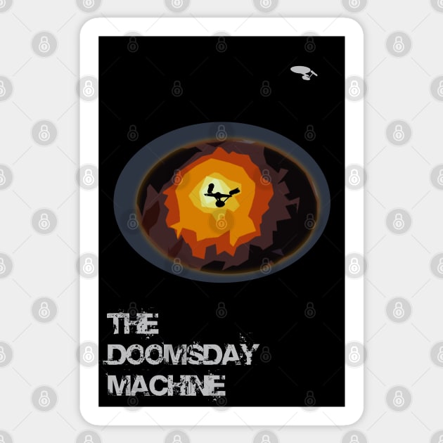 The Doomsday Machine Sticker by doctorheadly